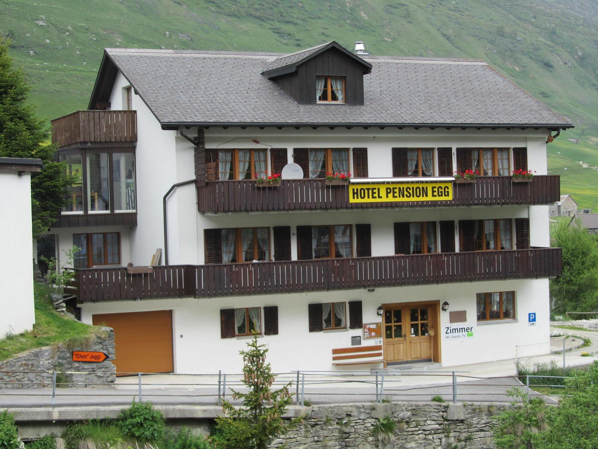 Hotel Pension Egg Hospental Exterior foto